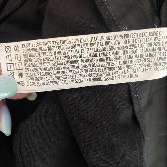 Forever 21 Black Pantsuit. Size S - Picture 4 of 5